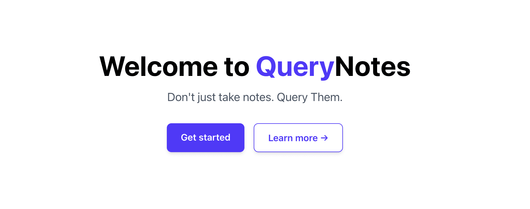 QueryNotes: My First Full-Stack AI-Powered Note-Taking App